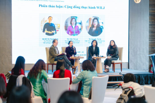 Do Thi Thanh Binh on the panel for WILJ Community of Practice